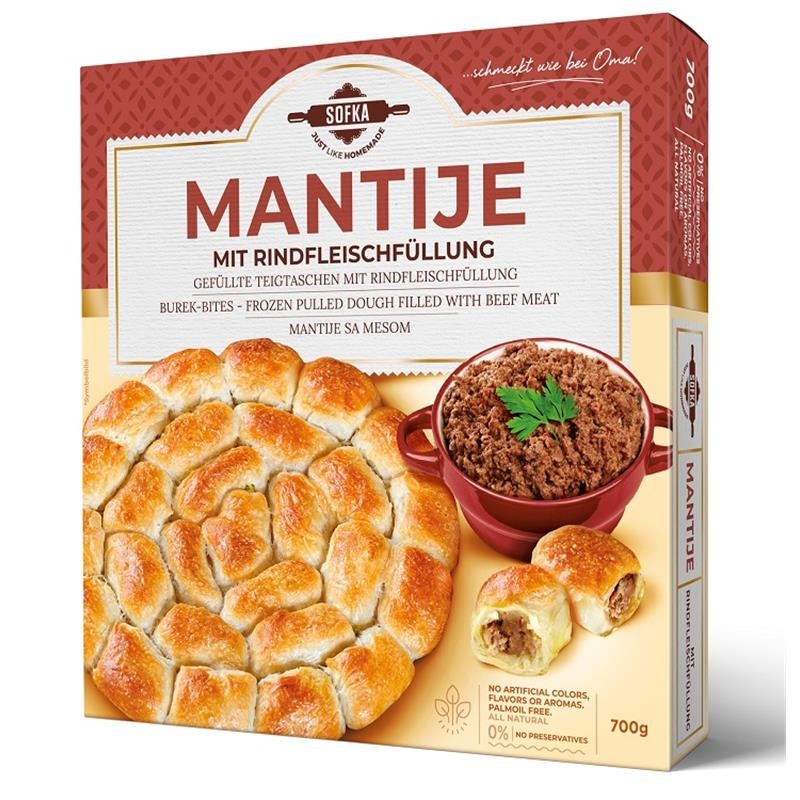 Mantije viande Sofka 700g